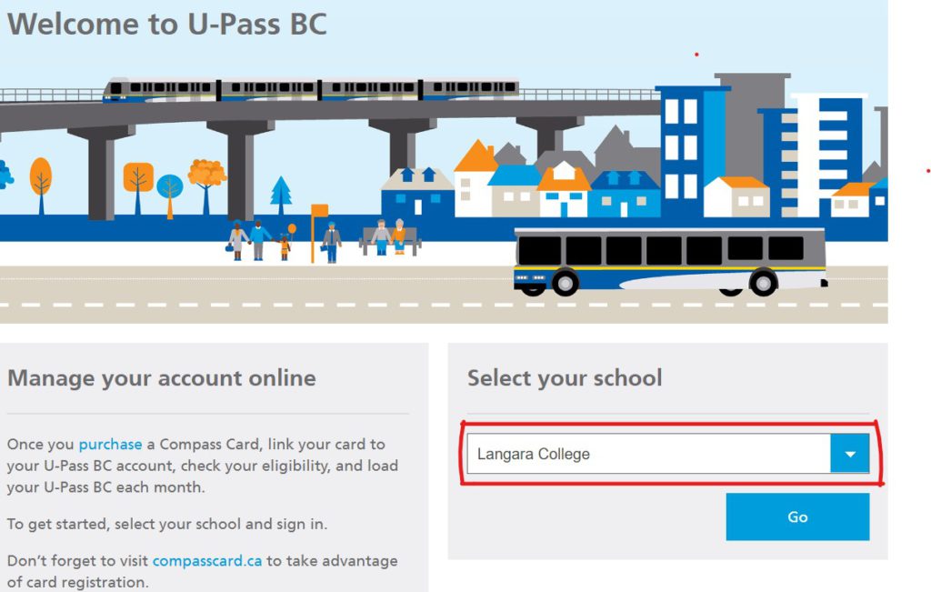 U-Pass BC at Langara College Canada